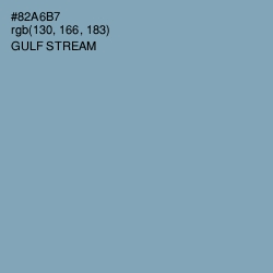 #82A6B7 - Gulf Stream Color Image