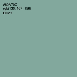 #82A79C - Envy Color Image