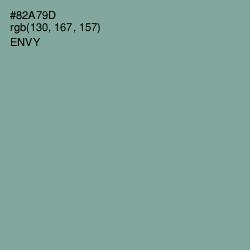 #82A79D - Envy Color Image