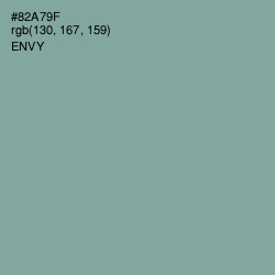 #82A79F - Envy Color Image