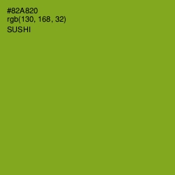 #82A820 - Sushi Color Image