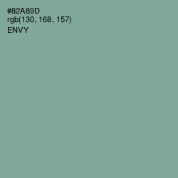 #82A89D - Envy Color Image