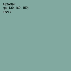 #82A99F - Envy Color Image