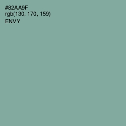 #82AA9F - Envy Color Image