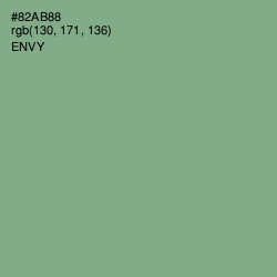 #82AB88 - Envy Color Image