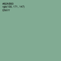 #82AB93 - Envy Color Image