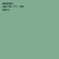 #82AB94 - Envy Color Image