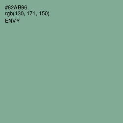 #82AB96 - Envy Color Image