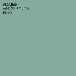 #82AB99 - Envy Color Image