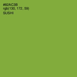 #82AC3B - Sushi Color Image