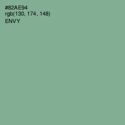 #82AE94 - Envy Color Image
