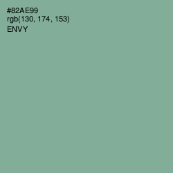 #82AE99 - Envy Color Image