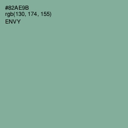 #82AE9B - Envy Color Image