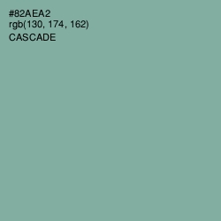 #82AEA2 - Cascade Color Image