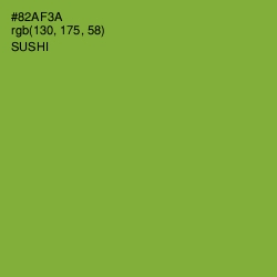 #82AF3A - Sushi Color Image