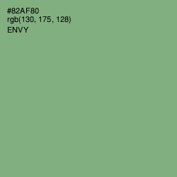 #82AF80 - Envy Color Image