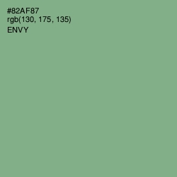 #82AF87 - Envy Color Image