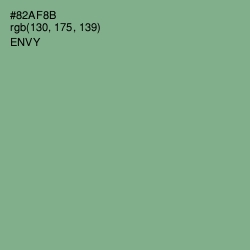#82AF8B - Envy Color Image