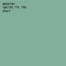 #82AF9C - Envy Color Image