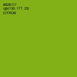 #82B117 - Citron Color Image