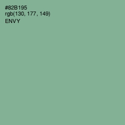 #82B195 - Envy Color Image