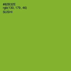 #82B32E - Sushi Color Image