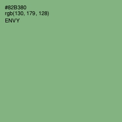 #82B380 - Envy Color Image