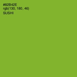 #82B42E - Sushi Color Image