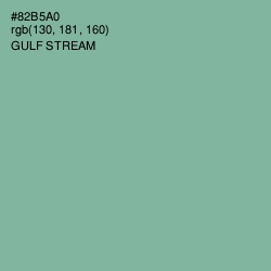 #82B5A0 - Gulf Stream Color Image