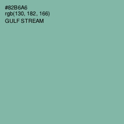 #82B6A6 - Gulf Stream Color Image
