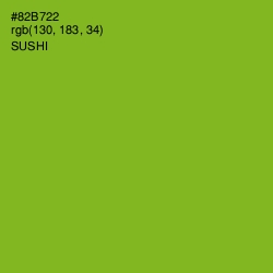 #82B722 - Sushi Color Image