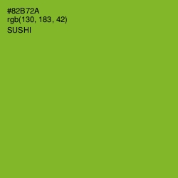 #82B72A - Sushi Color Image