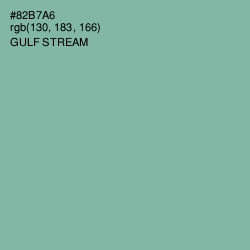 #82B7A6 - Gulf Stream Color Image