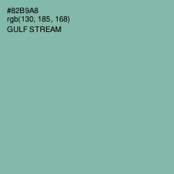 #82B9A8 - Gulf Stream Color Image