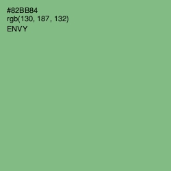 #82BB84 - Envy Color Image