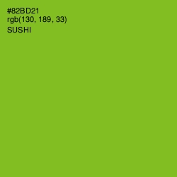 #82BD21 - Sushi Color Image