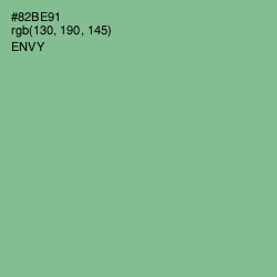 #82BE91 - Envy Color Image