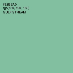 #82BEA0 - Gulf Stream Color Image