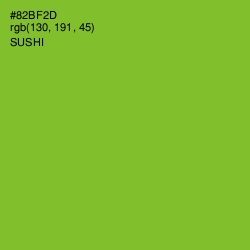 #82BF2D - Sushi Color Image