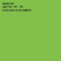 #82BF4B - Chelsea Cucumber Color Image