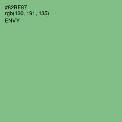 #82BF87 - Envy Color Image