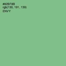 #82BF8B - Envy Color Image