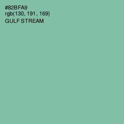 #82BFA9 - Gulf Stream Color Image