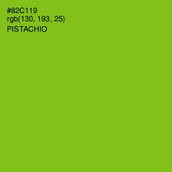 #82C119 - Pistachio Color Image