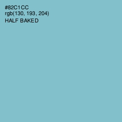 #82C1CC - Half Baked Color Image