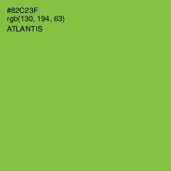#82C23F - Atlantis Color Image