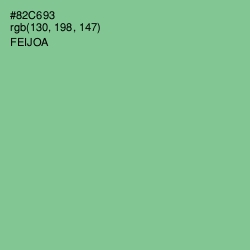 #82C693 - Feijoa Color Image