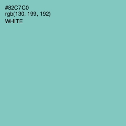 #82C7C0 - Half Baked Color Image