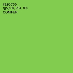 #82CC50 - Conifer Color Image
