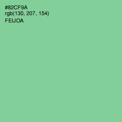 #82CF9A - Feijoa Color Image